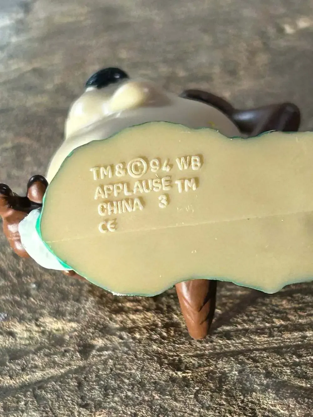 Tasmanian Devil Looney Tunes PVC 1994 Figure Cake Topper